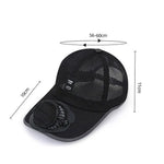 Gorra con Ventilador Solar — Frescor Instantáneo & Protección UV