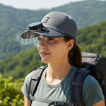 Gorra con Ventilador Solar — Frescor Instantáneo & Protección UV
