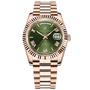 Green and Rose Gold